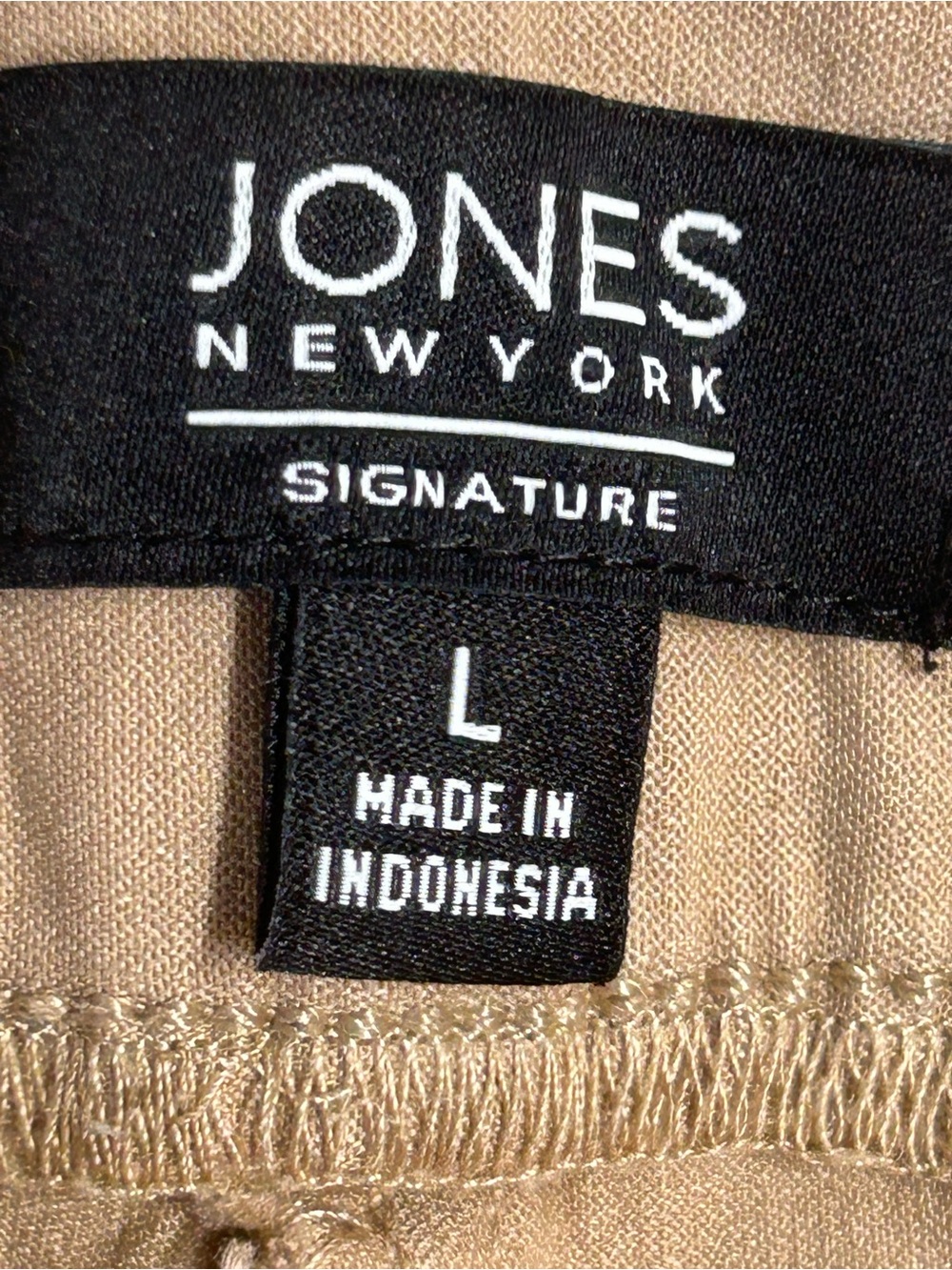 NYC Tan Pull-On Bermuda Shorts - Picture 4 of 7